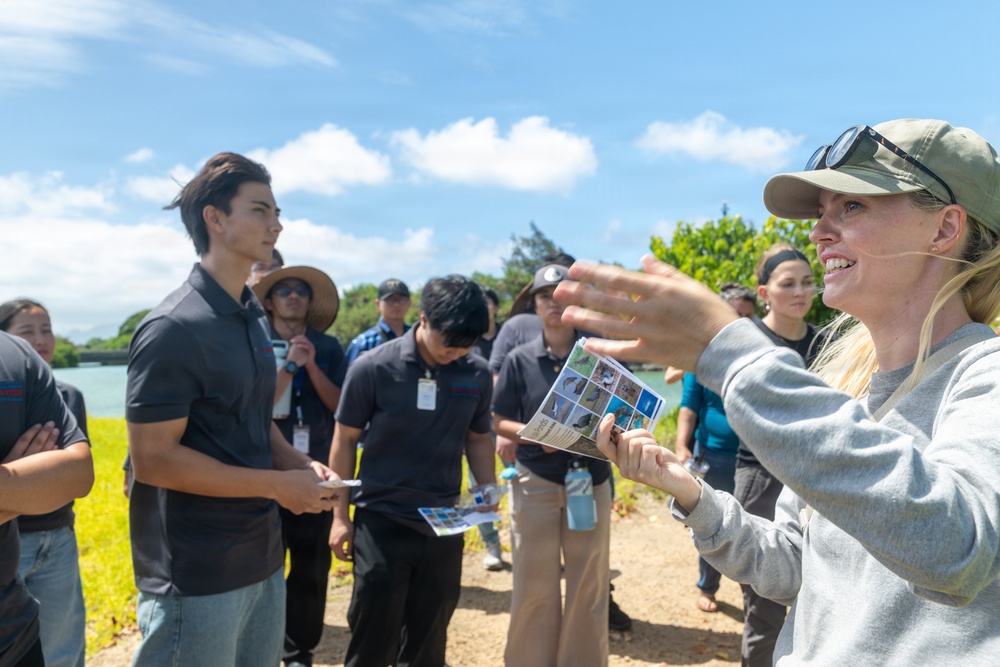 Knowledge Check: Pacific Intelligence Innovation Initiative Interns and students visit MCBH