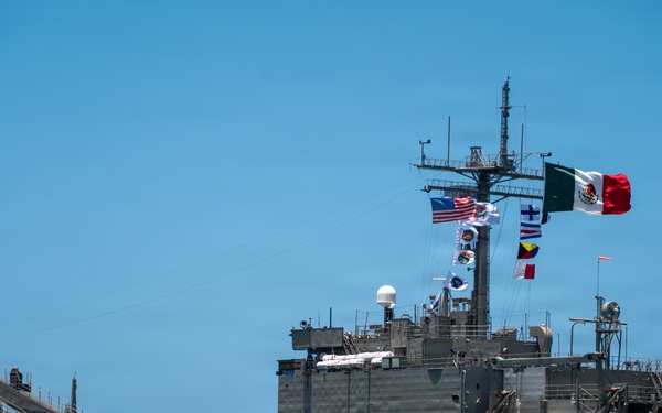 ARM Usumacinta departs Pearl Harbor to begin RIMPAC 2026 sea phase