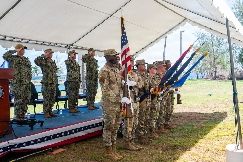 EODMU-5 conducts a change of command ceremony