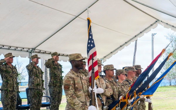 EODMU-5 conducts a change of command ceremony