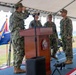 EODMU-5 conducts a change of command ceremony