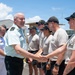 Canadian senior leaders visit multinational salvage diver training
