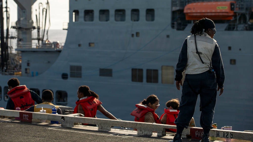 George Washington Conducts Fueling at Sea