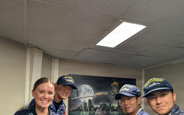 JMSDF sailors visit U.S. Navy ship during RIMPAC 2026