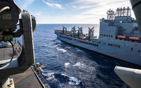 George Washington Conducts Fueling at Sea