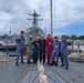 JMSDF sailors visit U.S. Navy ship during RIMPAC 2026