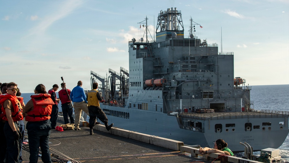 George Washington Conducts Fueling at Sea