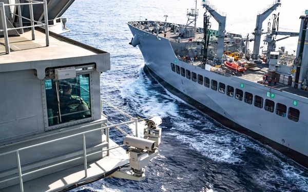 George Washington Conducts Fueling at Sea
