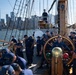 US Coast Guard Cutter Eagle transits to Boston for Sail250