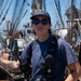 US Coast Guard Cutter Eagle transits to Boston for Sail250