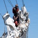 US Coast Guard Cutter Eagle transits to Boston for Sail250