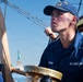 US Coast Guard Cutter Eagle transits to Boston for Sail250