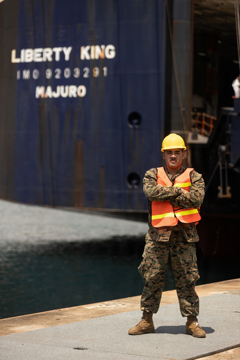 U.S. Marines Conduct Port Operations in the Philippines