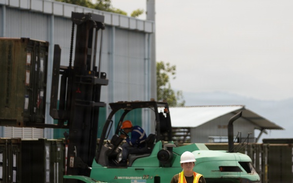U.S. Marines Conduct Port Operations in the Philippines