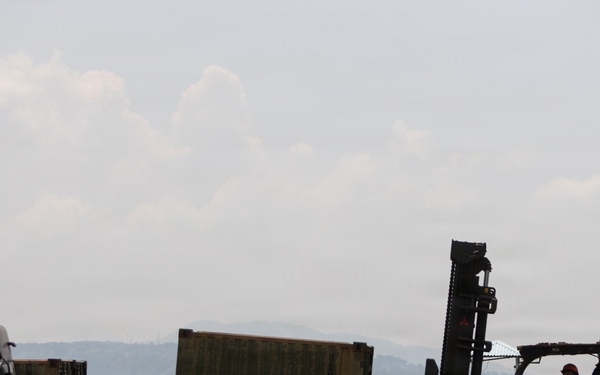 U.S. Marines Conduct Port Operations in the Philippines