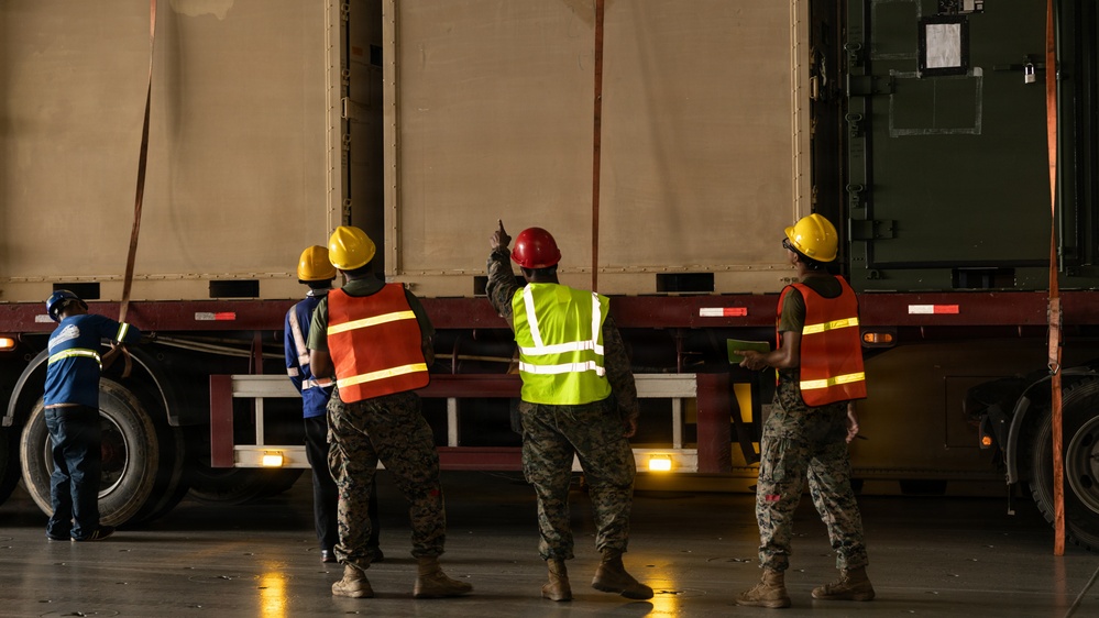 U.S. Marines Conduct Port Operations in the Philippines