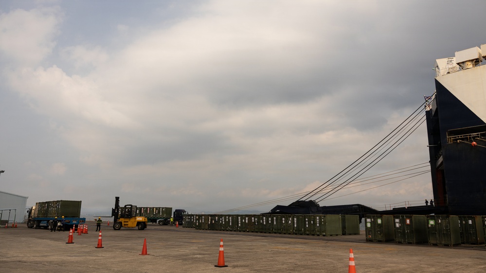 U.S. Marines Conduct Port Operations in the Philippines