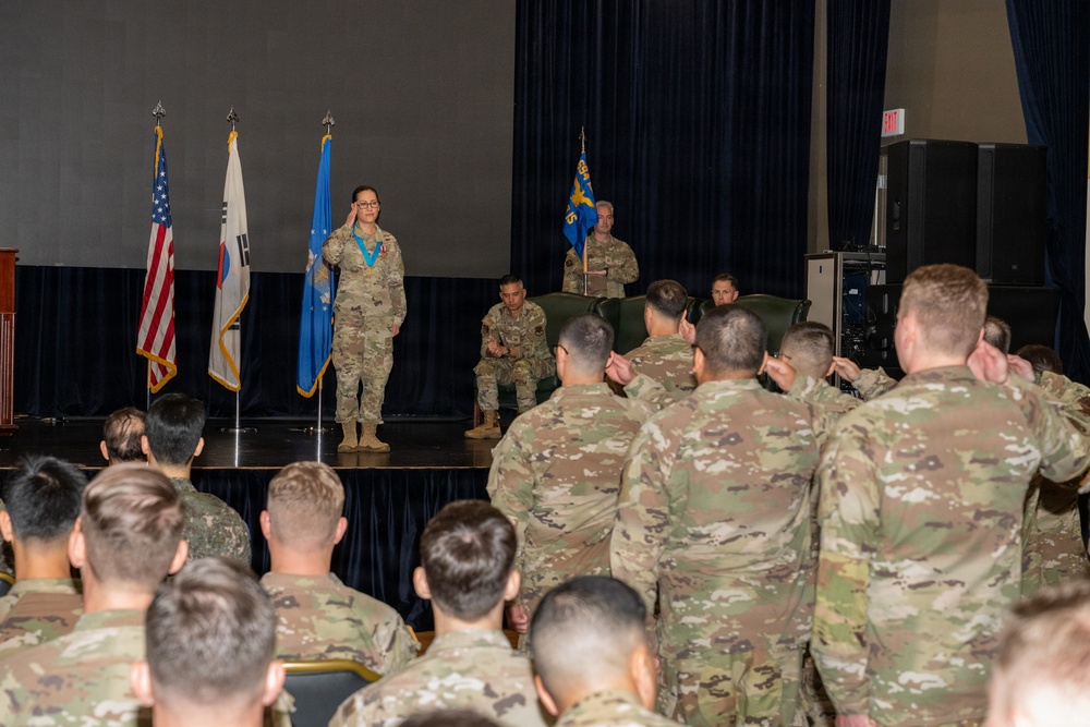 303rd IS Change of Command Ceremony
