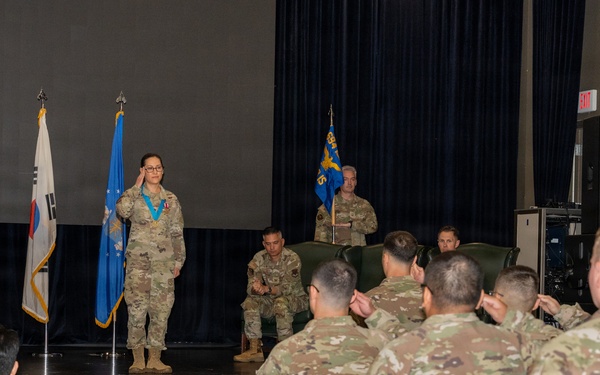 303rd IS Change of Command Ceremony