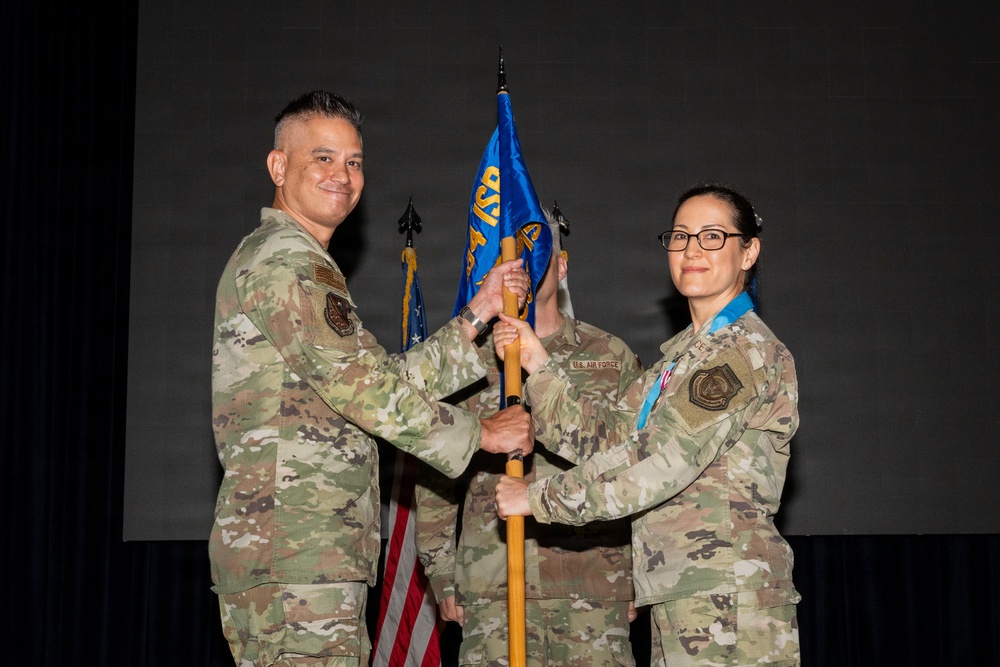 303rd IS Change of Command Ceremony