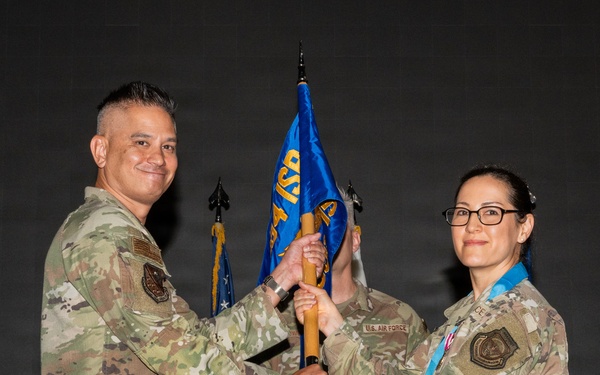 303rd IS Change of Command Ceremony