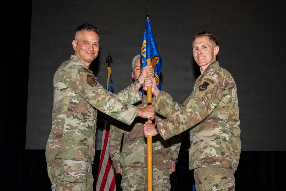 303rd IS Change of Command Ceremony