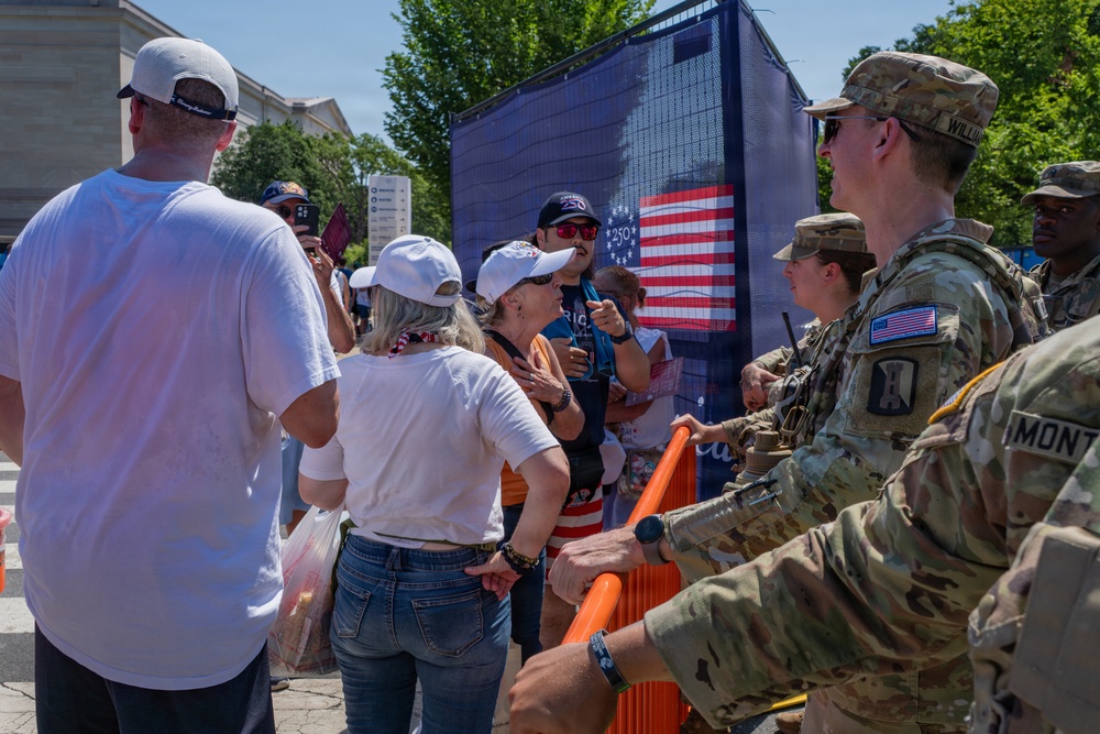 Mississippi National Guardsmen support operations during America 250 heat wave