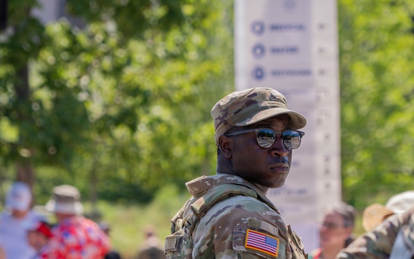 Mississippi National Guardsmen support operations during America 250 heat wave