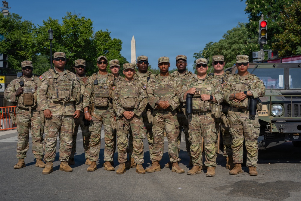 Mississippi National Guardsmen support operations during America 250 heat wave