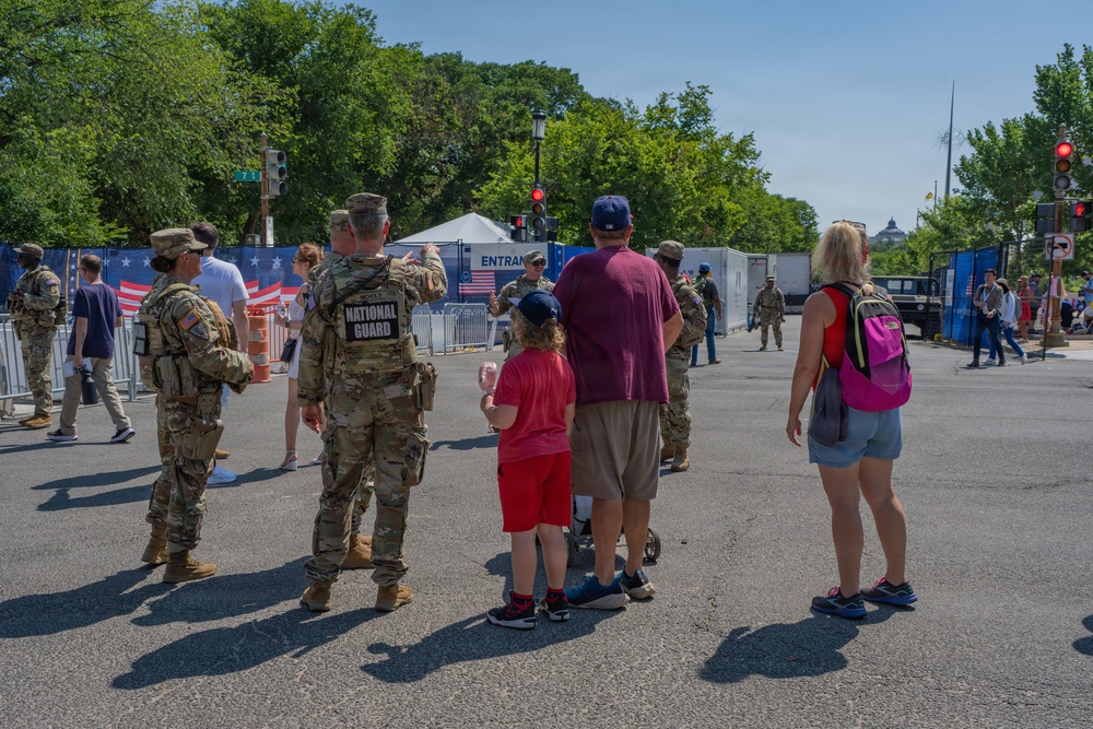 Mississippi National Guardsmen support operations during America 250 heat wave