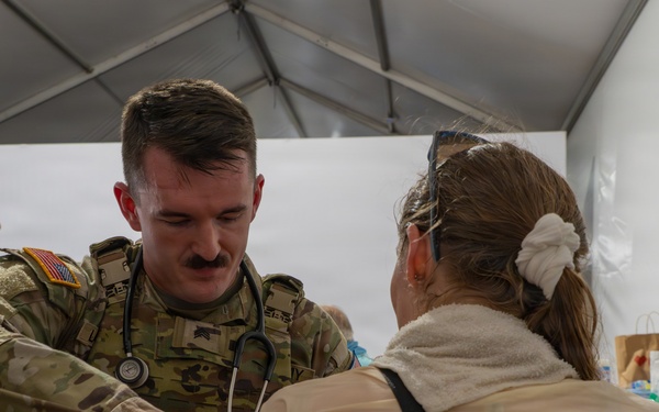 Mississippi National Guardsmen provide medical assistance during America 250 heat wave
