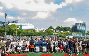 USS San Diego (LPD 22) Captain's Cup Group Photo