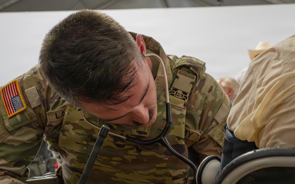 Mississippi National Guardsmen provide medical assistance during America 250 heat wave