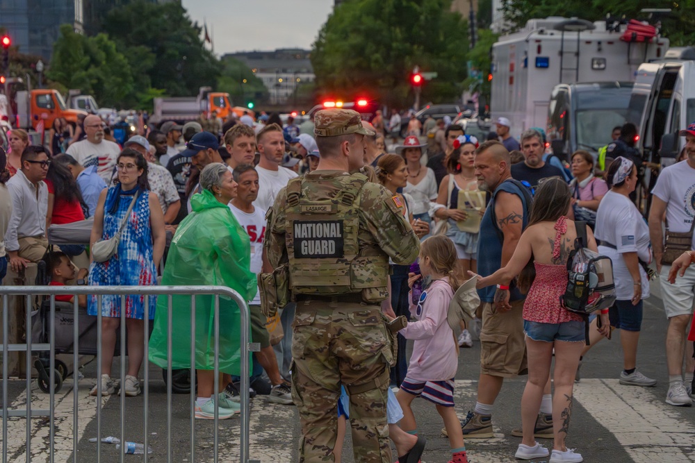 Mississippi National Guardsmen support operations during America 250 heat wave