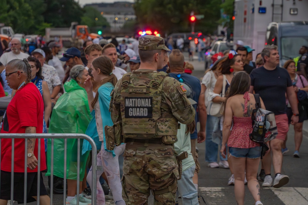 Mississippi National Guardsmen support operations during America 250 heat wave