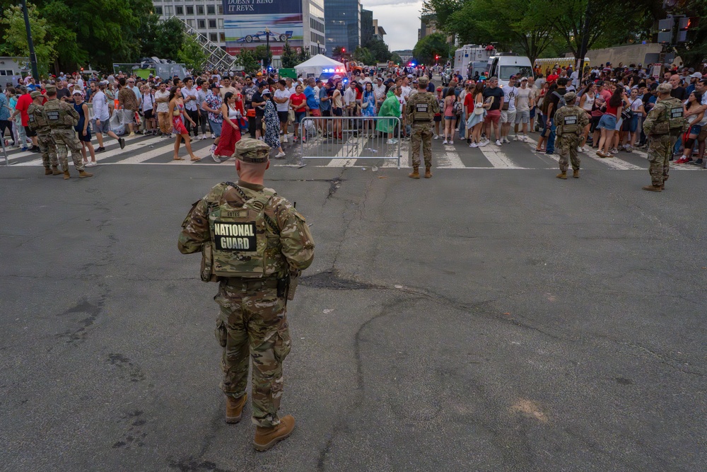 Mississippi National Guardsmen support operations during America 250 heat wave