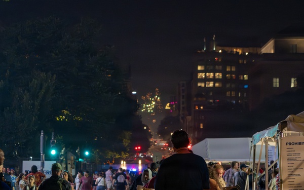 Members of the public re-enter the Great American State Fair during America 250