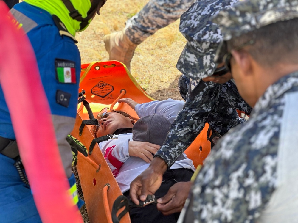 U.S. Coast Guard and partner nations participate in a HADR exercise at RIMPAC 2026