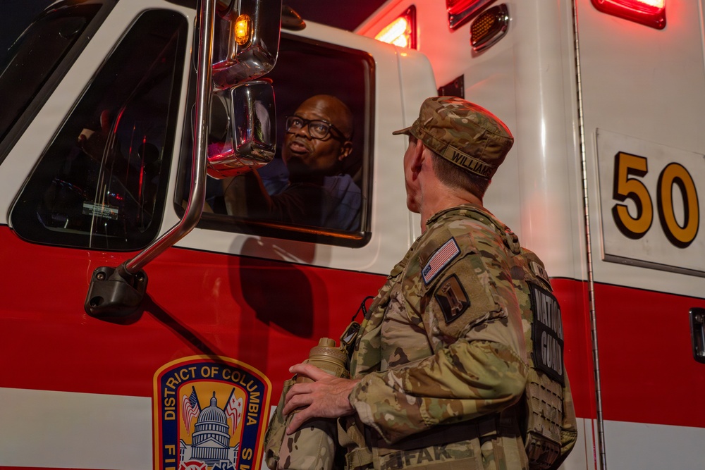 Mississippi National Guardsmen support during America 250 Fireworks