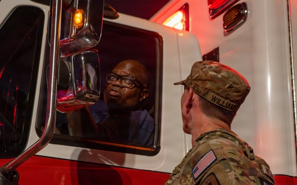 Mississippi National Guardsmen support during America 250 Fireworks
