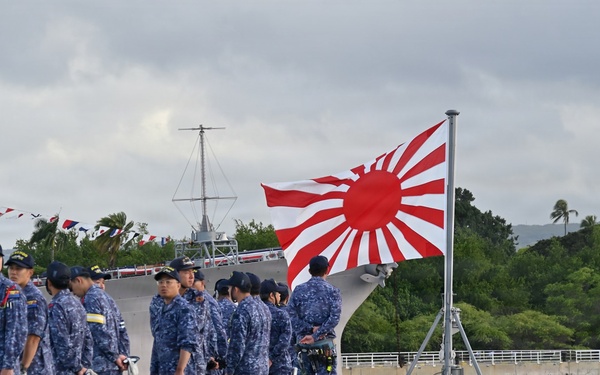JS KONGO Departs Pearl Harbor for Sea Phase of RIMPAC 2026
