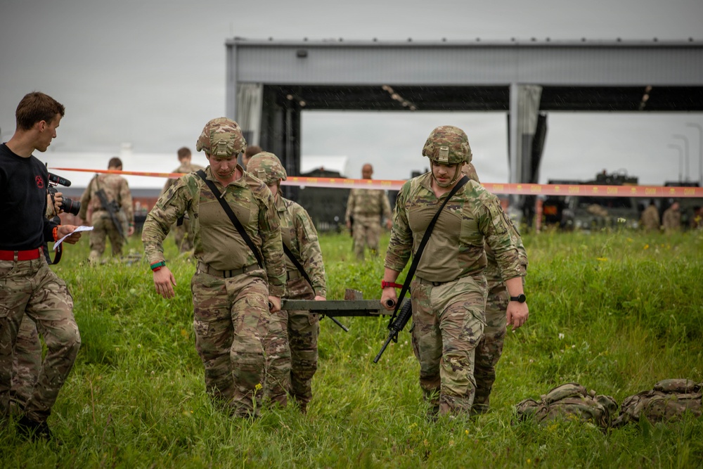 U.S. Army Soldiers compete in 2026 Dragon Warrior Military Fitness Competition
