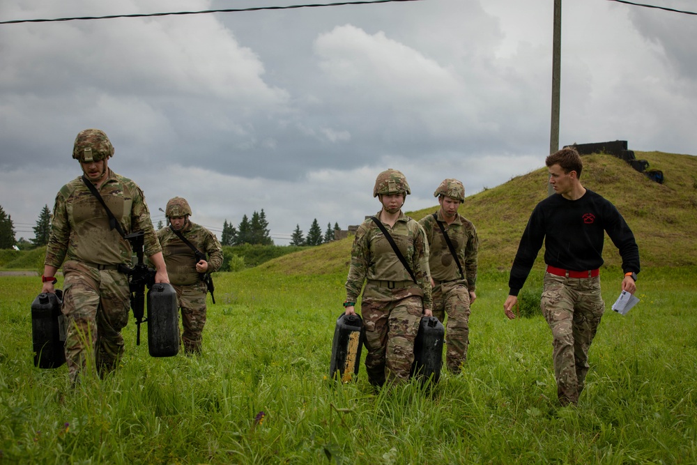 U.S. Army Soldiers compete in 2026 Dragon Warrior Military Fitness Competition