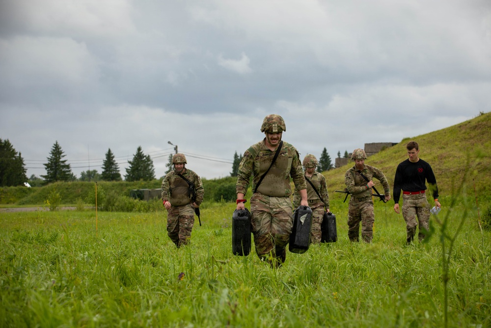 U.S. Army Soldiers compete in 2026 Dragon Warrior Military Fitness Competition