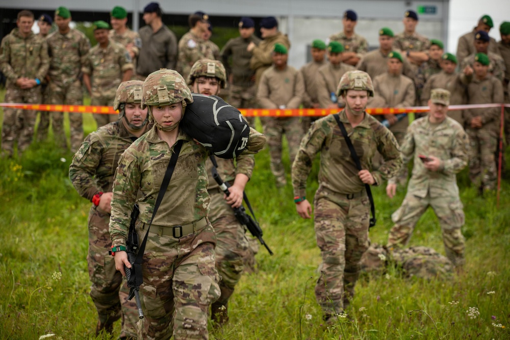U.S. Army Soldiers compete in 2026 Dragon Warrior Military Fitness Competition
