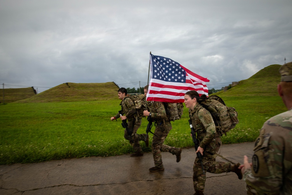 U.S. Army Soldiers compete in 2026 Dragon Warrior Military Fitness Competition