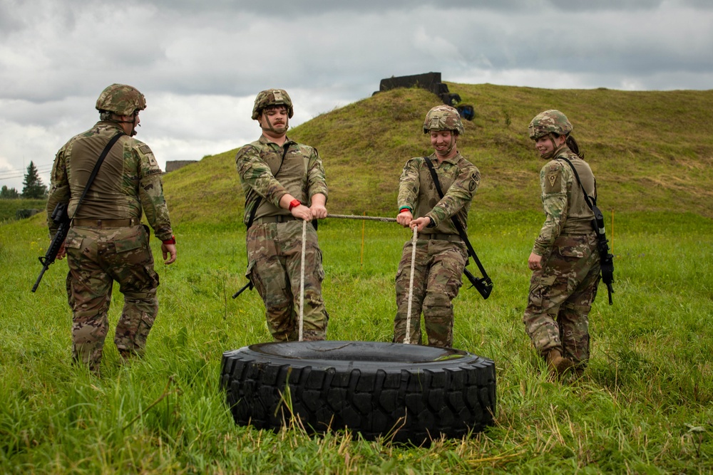 U.S. Army Soldiers compete in 2026 Dragon Warrior Military Fitness Competition