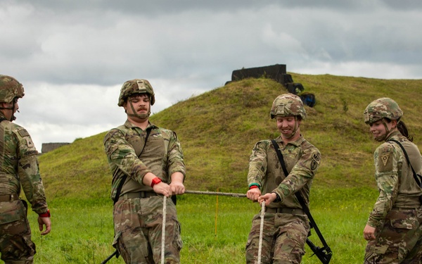 U.S. Army Soldiers compete in 2026 Dragon Warrior Military Fitness Competition