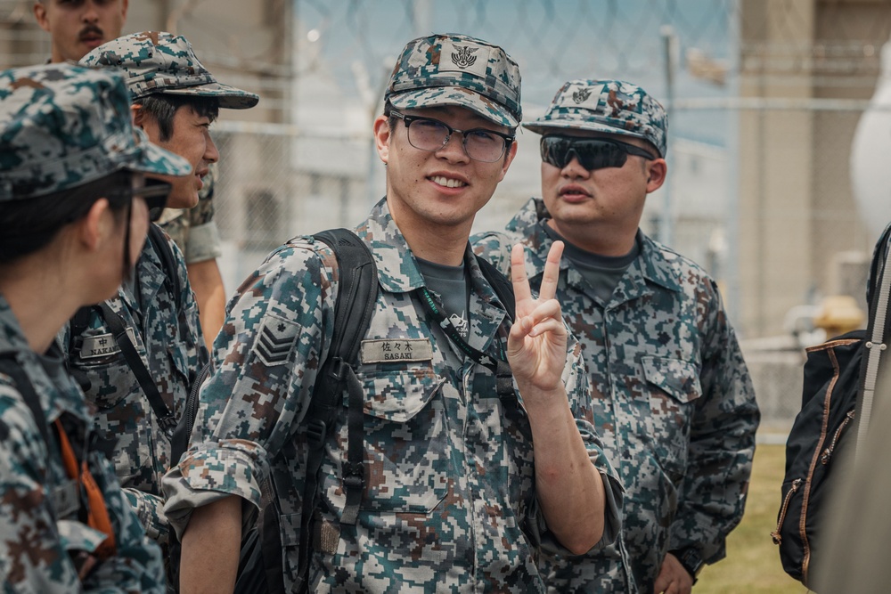 MCAS Iwakuni ARFF Multinational Crash Damaged or Disabled Aircraft Recovery training Day 1