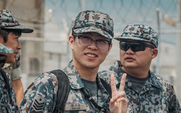 MCAS Iwakuni ARFF Multinational Crash Damaged or Disabled Aircraft Recovery training Day 1